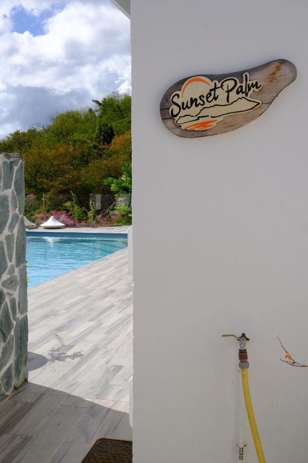 בוויאנט Sunset Palm - Villa Creole Avec Piscine Face Au Coucher De Soleil Et A La Reserve Cousteau מראה חיצוני תמונה